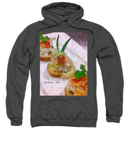 Load image into Gallery viewer, Crab on crostini - Sweatshirt