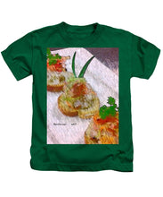 Load image into Gallery viewer, Crab on crostini - Kids T-Shirt