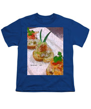 Load image into Gallery viewer, Crab on crostini - Youth T-Shirt