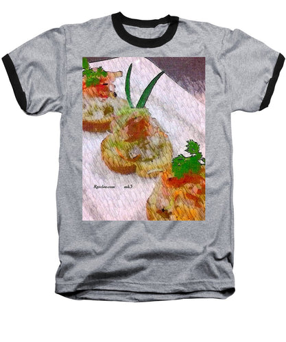 Crab on crostini - Baseball T-Shirt