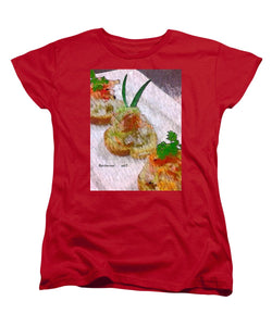 Crab on crostini - Women's T-Shirt (Standard Fit)