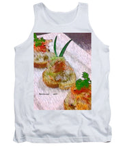 Load image into Gallery viewer, Crab on crostini - Tank Top