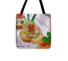 Load image into Gallery viewer, Crab on crostini - Tote Bag