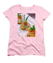 Load image into Gallery viewer, Crab on crostini - Women&#39;s T-Shirt (Standard Fit)