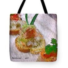 Load image into Gallery viewer, Crab on crostini - Tote Bag