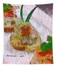 Load image into Gallery viewer, Crab on crostini - Tapestry