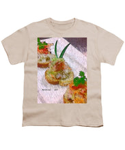 Load image into Gallery viewer, Crab on crostini - Youth T-Shirt