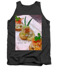 Load image into Gallery viewer, Crab on crostini - Tank Top