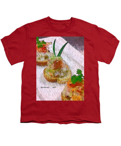 Crab on crostini - Youth T-Shirt