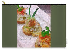 Load image into Gallery viewer, Crab on crostini - Carry-All Pouch