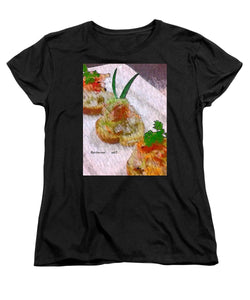 Crab on crostini - Women's T-Shirt (Standard Fit)