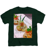 Load image into Gallery viewer, Crab on crostini - Youth T-Shirt