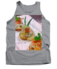 Load image into Gallery viewer, Crab on crostini - Tank Top