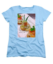 Load image into Gallery viewer, Crab on crostini - Women&#39;s T-Shirt (Standard Fit)