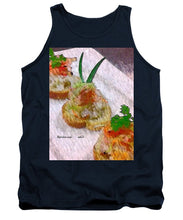 Load image into Gallery viewer, Crab on crostini - Tank Top