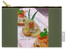 Load image into Gallery viewer, Crab on crostini - Carry-All Pouch