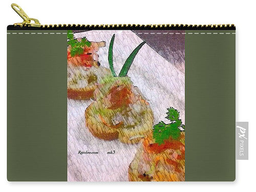 Crab on crostini - Carry-All Pouch