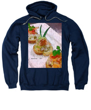 Load image into Gallery viewer, Crab on crostini - Sweatshirt