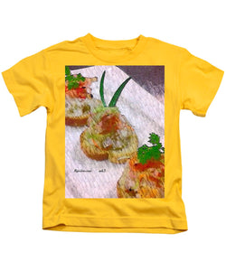 Crab on crostini - Kids T-Shirt