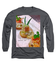 Load image into Gallery viewer, Crab on crostini - Long Sleeve T-Shirt