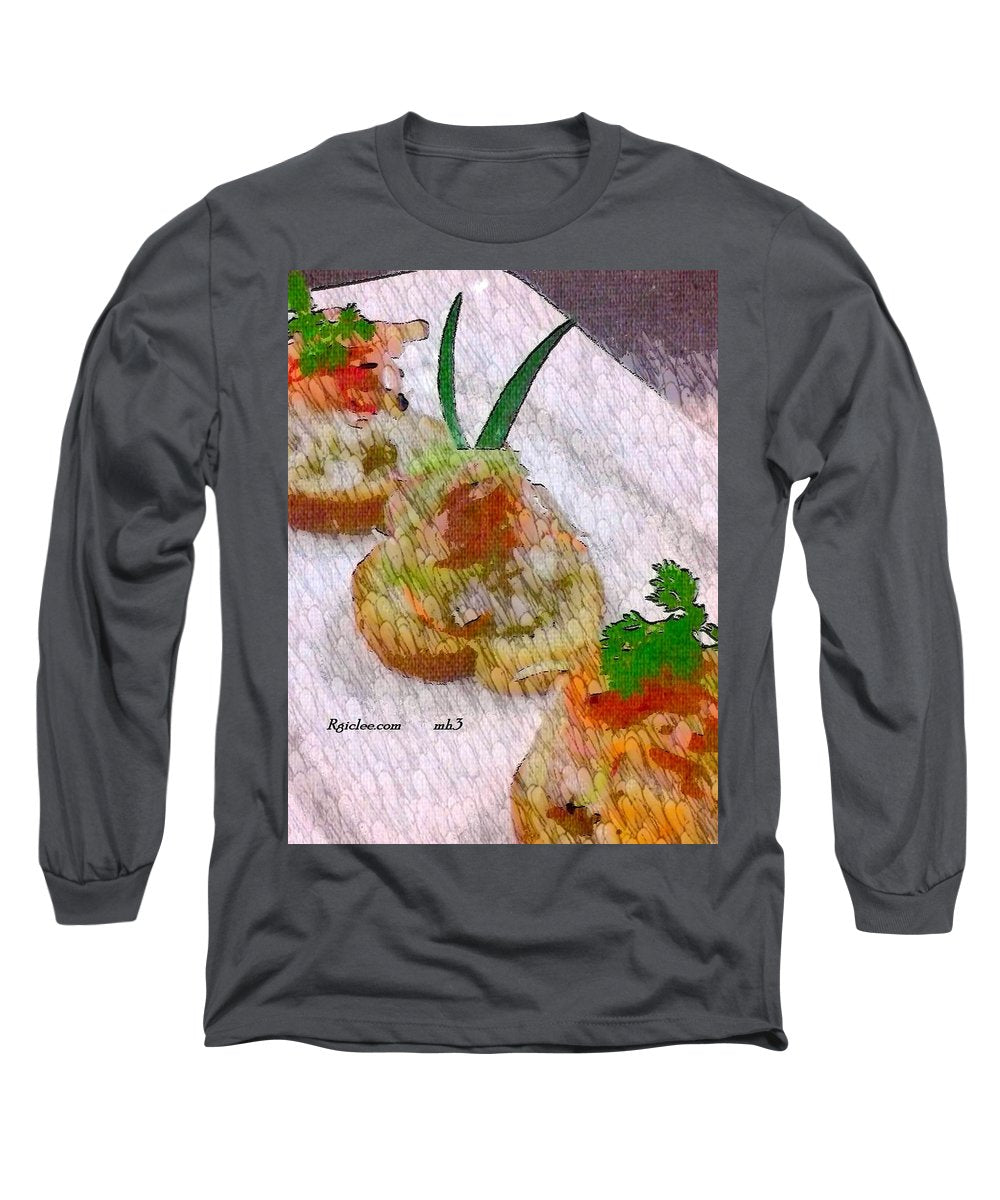 Crab on crostini - Long Sleeve T-Shirt