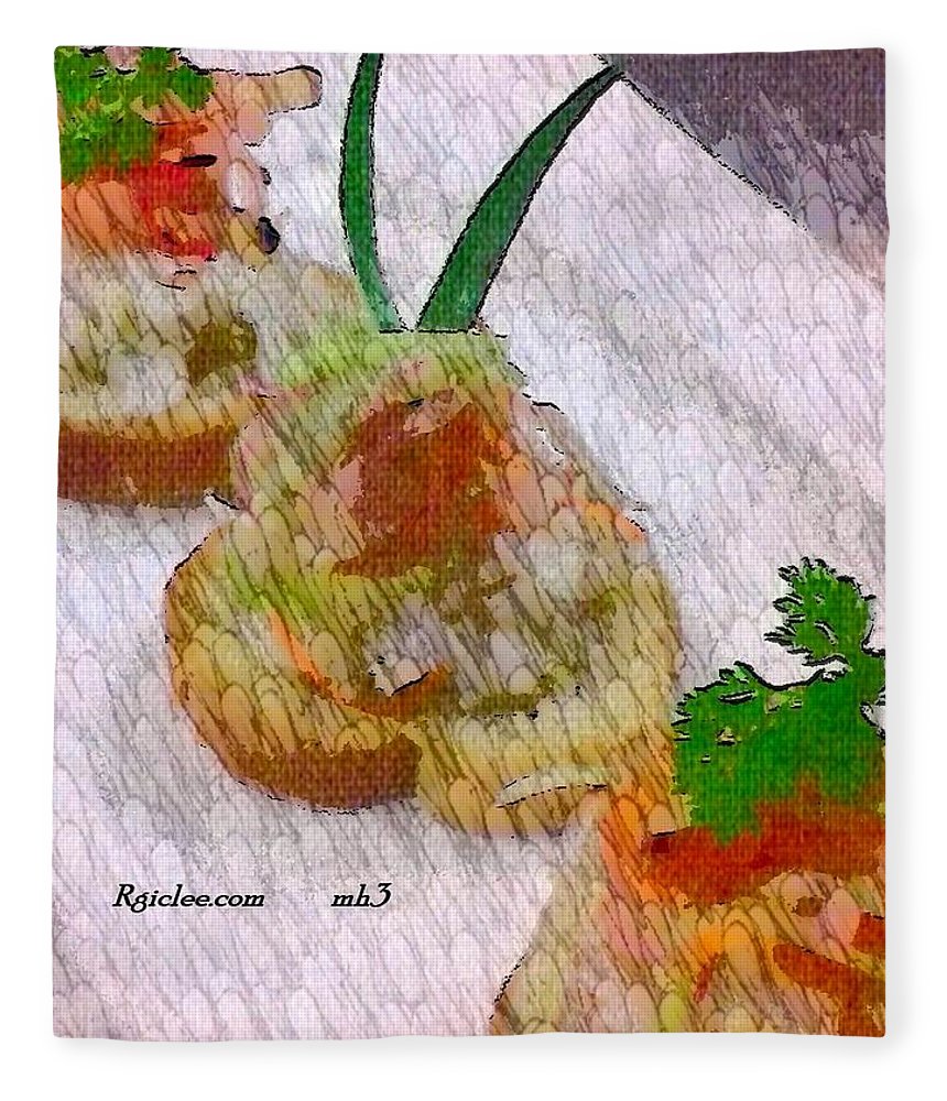 Crab on crostini - Blanket