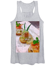 Load image into Gallery viewer, Crab on crostini - Women&#39;s Tank Top