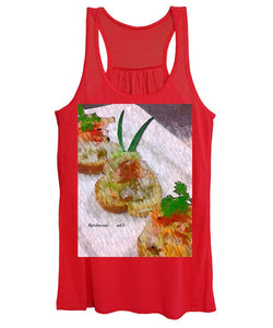 Crab on crostini - Women's Tank Top