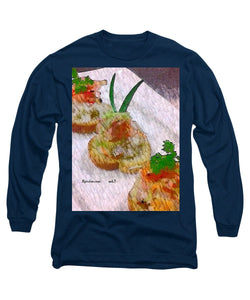 Crab on crostini - Long Sleeve T-Shirt