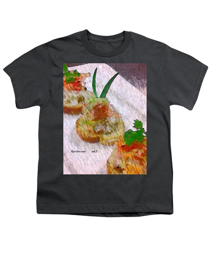 Crab on crostini - Youth T-Shirt