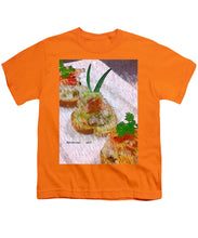 Load image into Gallery viewer, Crab on crostini - Youth T-Shirt