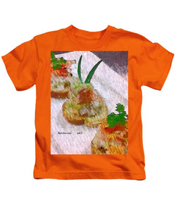 Crab on crostini - Kids T-Shirt