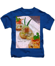 Load image into Gallery viewer, Crab on crostini - Kids T-Shirt