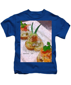 Crab on crostini - Kids T-Shirt