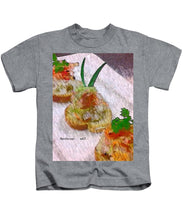 Load image into Gallery viewer, Crab on crostini - Kids T-Shirt