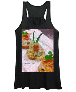 Crab on crostini - Women's Tank Top