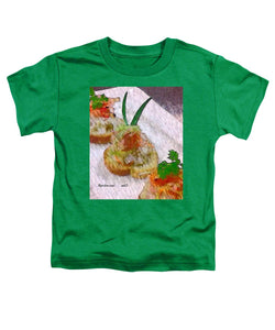 Crab on crostini - Toddler T-Shirt