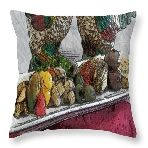 Crudite - Throw Pillow