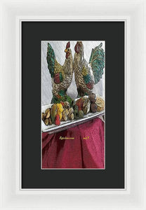 Crudite - Framed Print