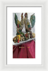 Crudite - Framed Print