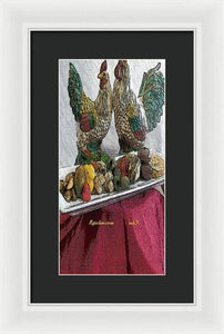 Crudite - Framed Print