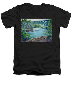 Deception Pass - Men's V-Neck T-Shirt