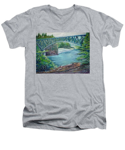 Deception Pass - Men's V-Neck T-Shirt