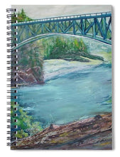 Load image into Gallery viewer, Deception Pass - Spiral Notebook