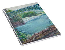 Load image into Gallery viewer, Deception Pass - Spiral Notebook