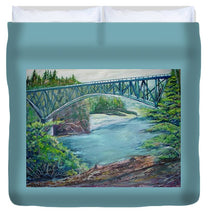 Load image into Gallery viewer, Deception Pass - Duvet Cover