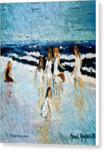 Load image into Gallery viewer, Family at the beach - Canvas Print