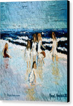 Load image into Gallery viewer, Family at the beach - Canvas Print