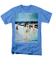 Load image into Gallery viewer, Family at the beach - Men&#39;s T-Shirt  (Regular Fit)