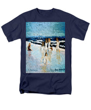 Load image into Gallery viewer, Family at the beach - Men&#39;s T-Shirt  (Regular Fit)